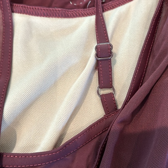 Semi Custom Wine Green Leaf Romper Costume - Picture 8 of 10